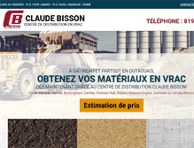 Tablet Screenshot of betongatineau.com